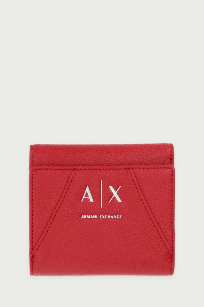 Armani Exchange Peňaženka dámska z imitácie kože burgundské XW002819.AF26569