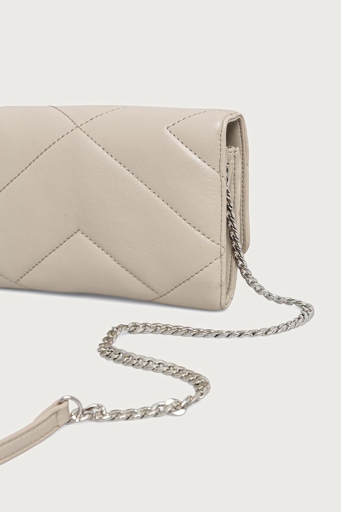 Doplnky Armani Exchange Peňaženka dámska z imitácie kože XW000358.AF26568 béžová