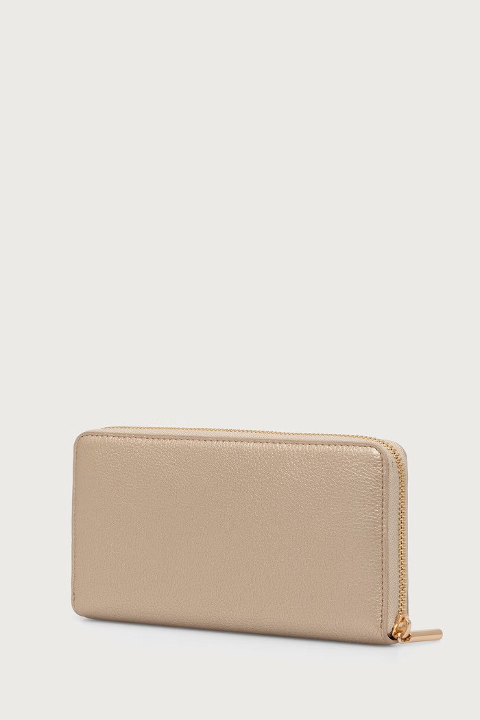 Liu Jo portfel damski z imitacji skóry AF6170.E1019 złoty AW26