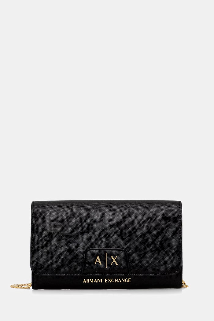 Armani Exchange клатч жіночий зі штучної шкіри чорний XW000358.AF26570