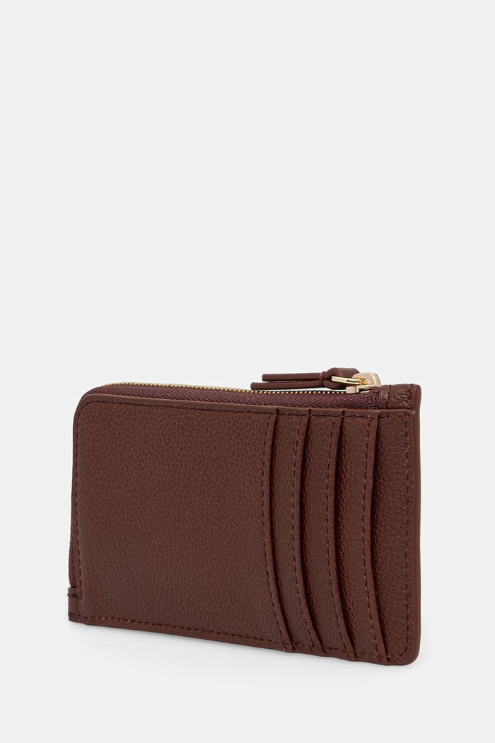 Emporio Armani portfel damski skórzany EW000367.AF19568 brązowy AW26