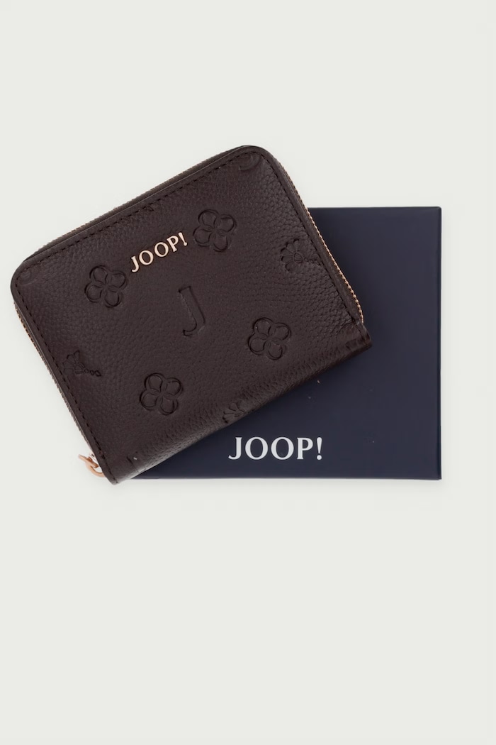 Portfel RFID damski skórzany Boccia Genieva Joop! brązowy 4140008698