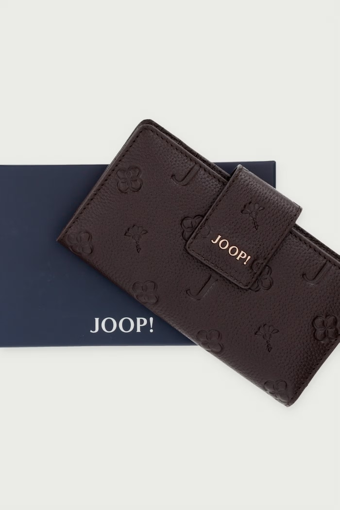 Portfel RFID damski skórzany Boccia Cinta Joop! brązowy 4140008697