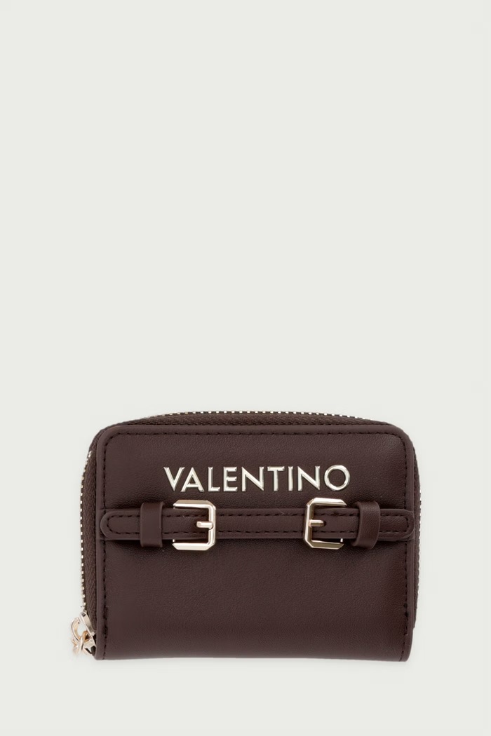 Valentino Bags Portfel damski ARCHI brązowy VPSAF0139