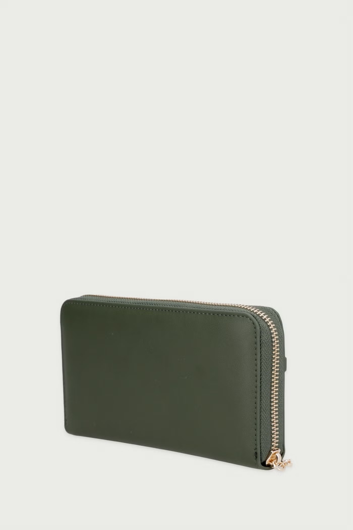 Valentino Bags Portfel damski z imitacji skóry ARCHI VPSAF0155 zielony AW26