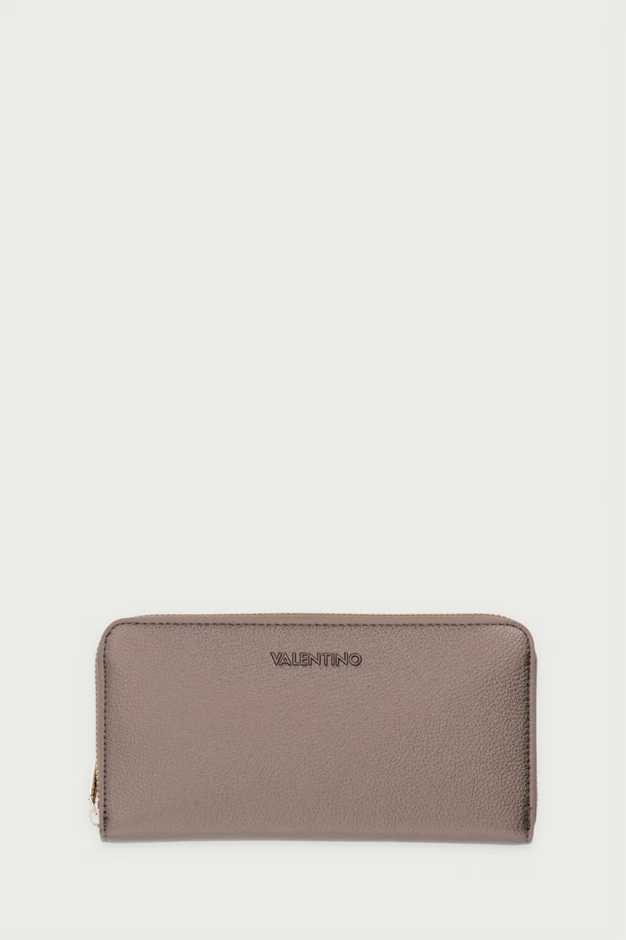 Valentino Bags Portfel damski z imitacji skóry FARN brązowy VPSA9Z155