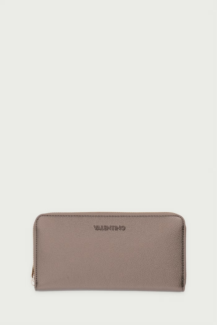 Valentino Bags Portfel damski z imitacji skóry FARN brązowy VPSA9Z155