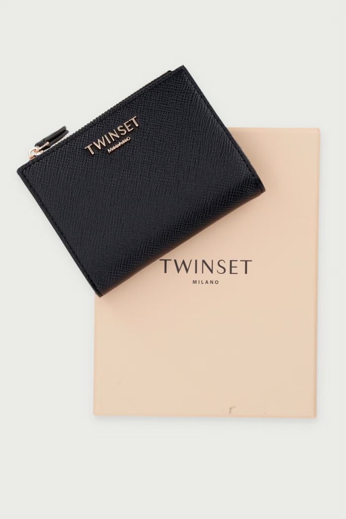 Кошелек из искусственной кожи Twinset чёрный 262TL8033