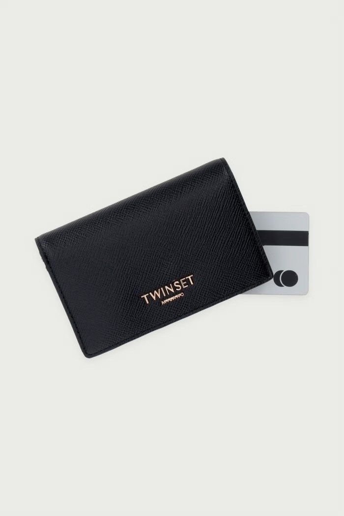 Кошелек из искусственной кожи Twinset 262TL8032 чёрный