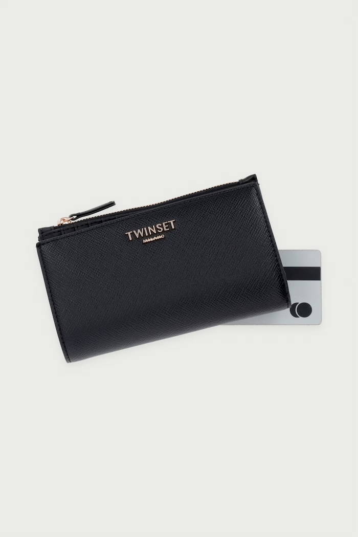 Кошелек из искусственной кожи Twinset 262TL8031 чёрный
