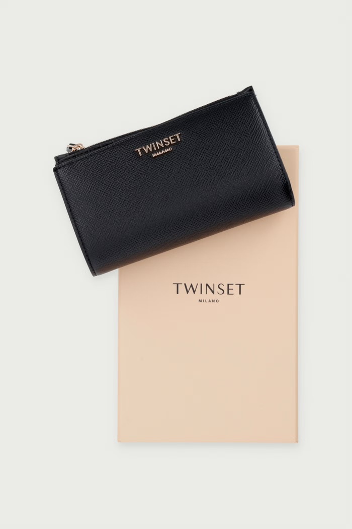 Кошелек из искусственной кожи Twinset чёрный 262TL8031