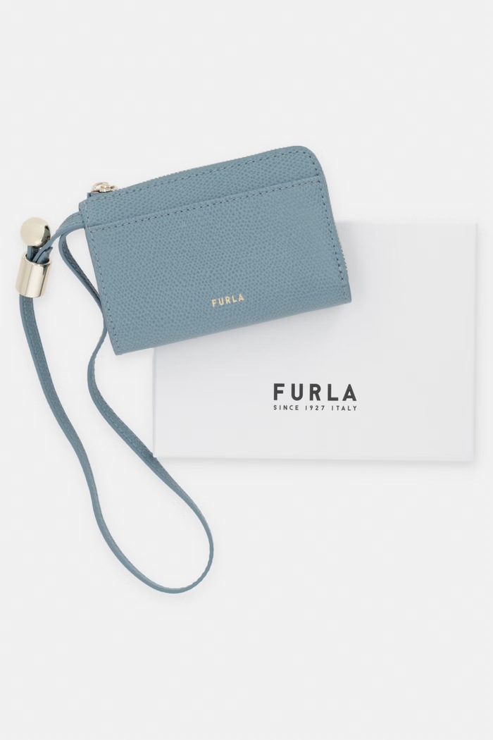 Furla portfel damski skórzany WP00618.ARE000.4896S turkusowy