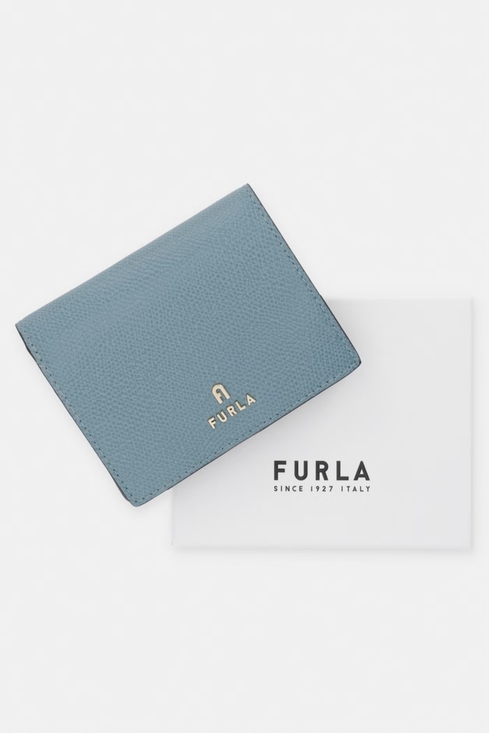 Furla portfel damski skórzany WP00304.ARE000.5001S turkusowy