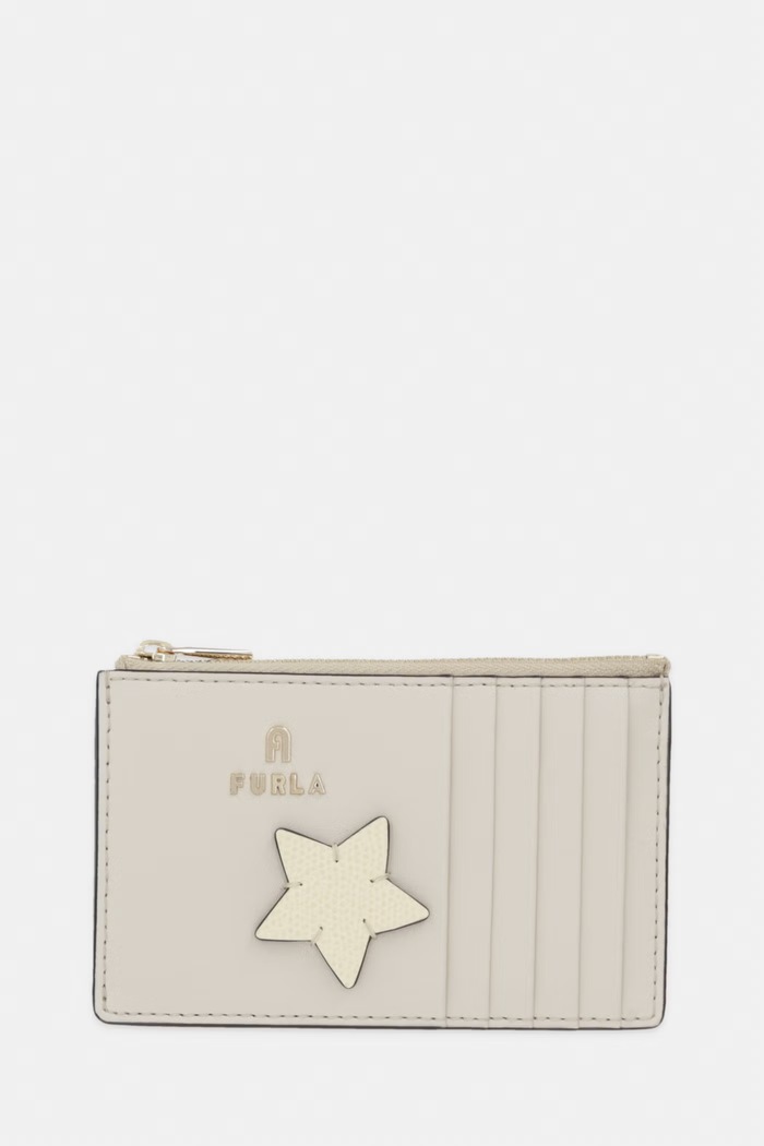 Furla portfel damski skórzany beżowy WP00310.BX4605.4994S