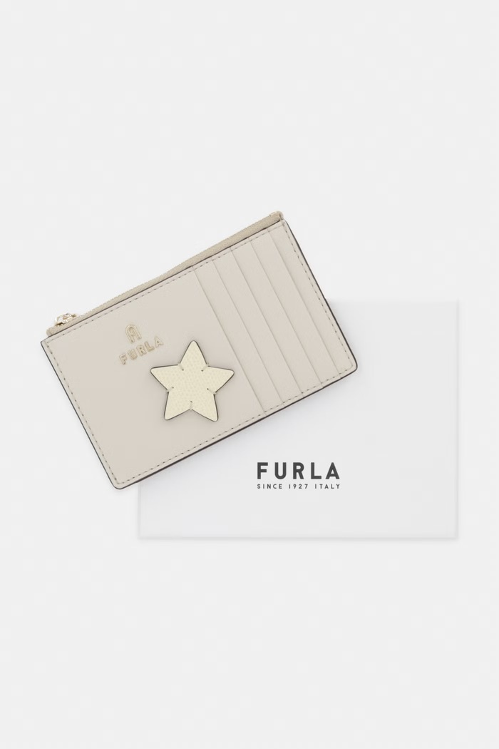 Furla portfel damski skórzany beżowy WP00310.BX4605.4994S
