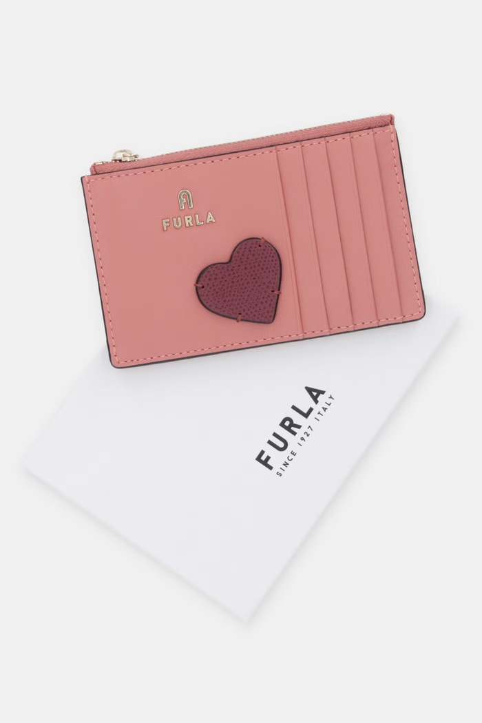 Furla portfel damski skórzany różowy WP00310.BX4604.4957S