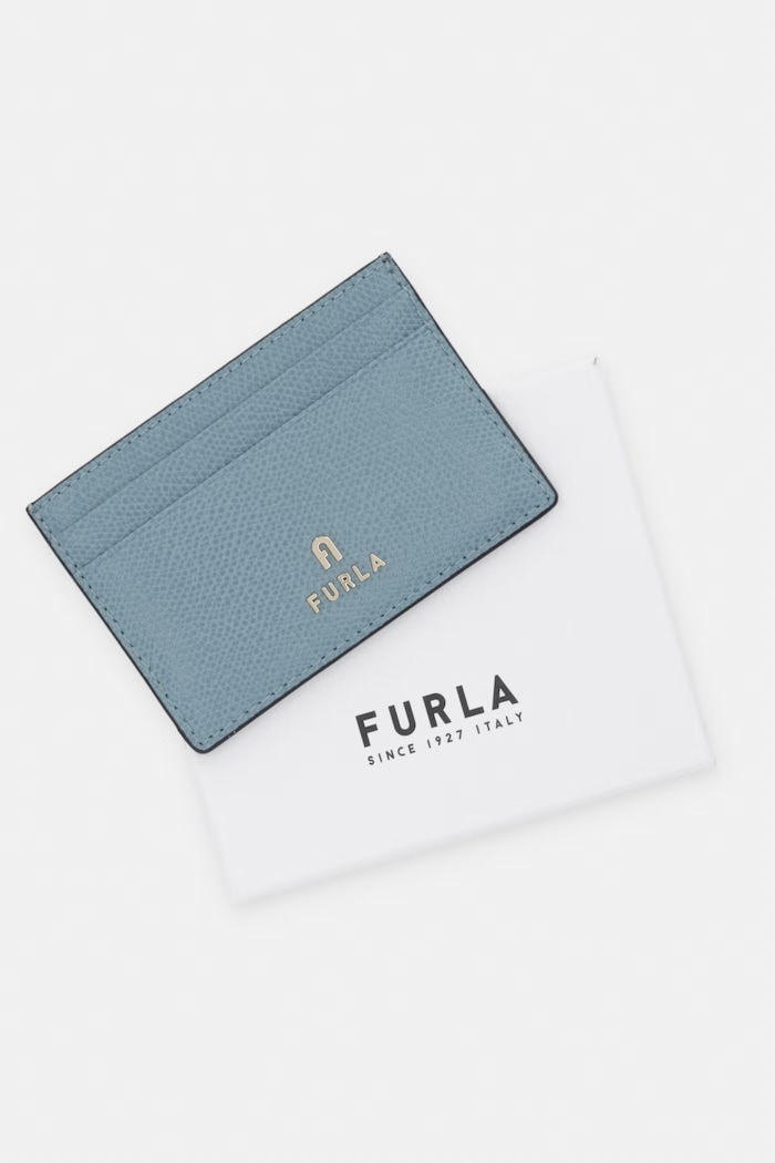 Furla etui na karty damskie skórzane turkusowy WP00305.ARE000.4896S