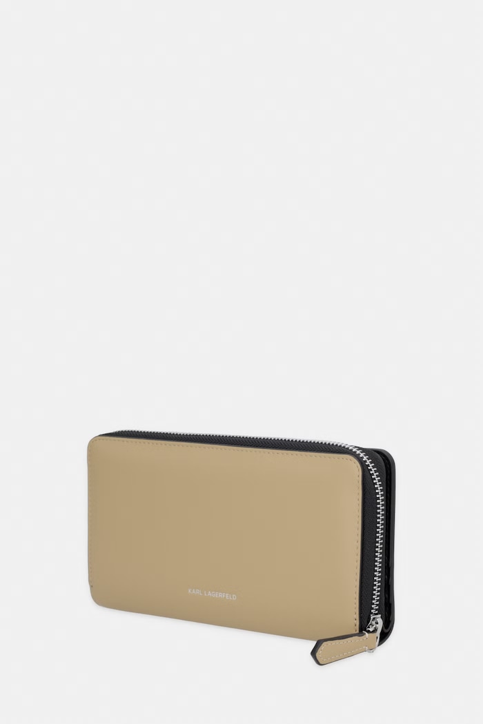 Karl Lagerfeld портфейл дамски K/DAILY B3W32016 бежов AW26