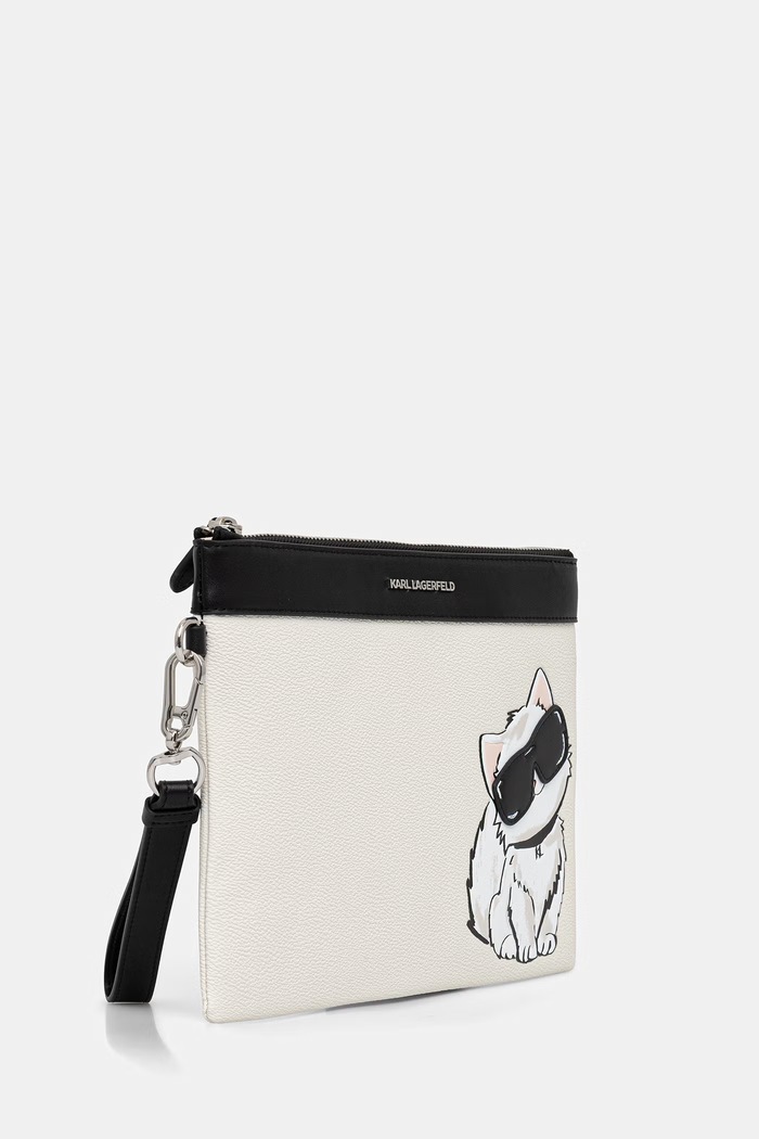 Karl Lagerfeld kopertówka damska IKON B3W32088 beżowy AW26
