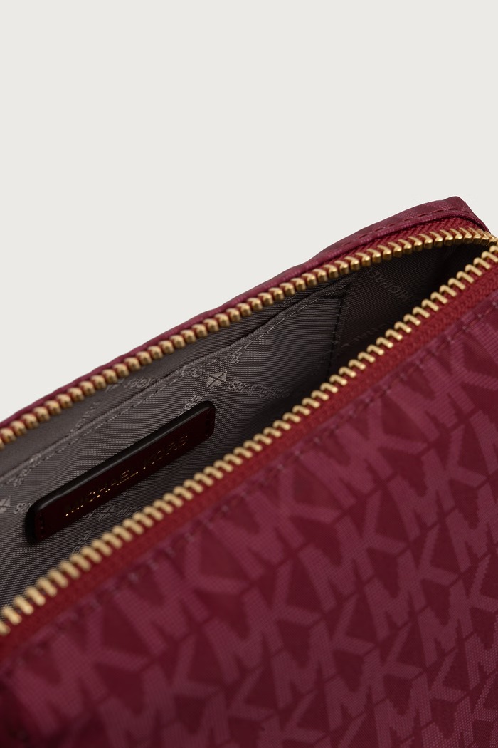 Kosmetyczka damska Zadie MICHAEL Michael Kors 32T6G6ZW5C czerwony