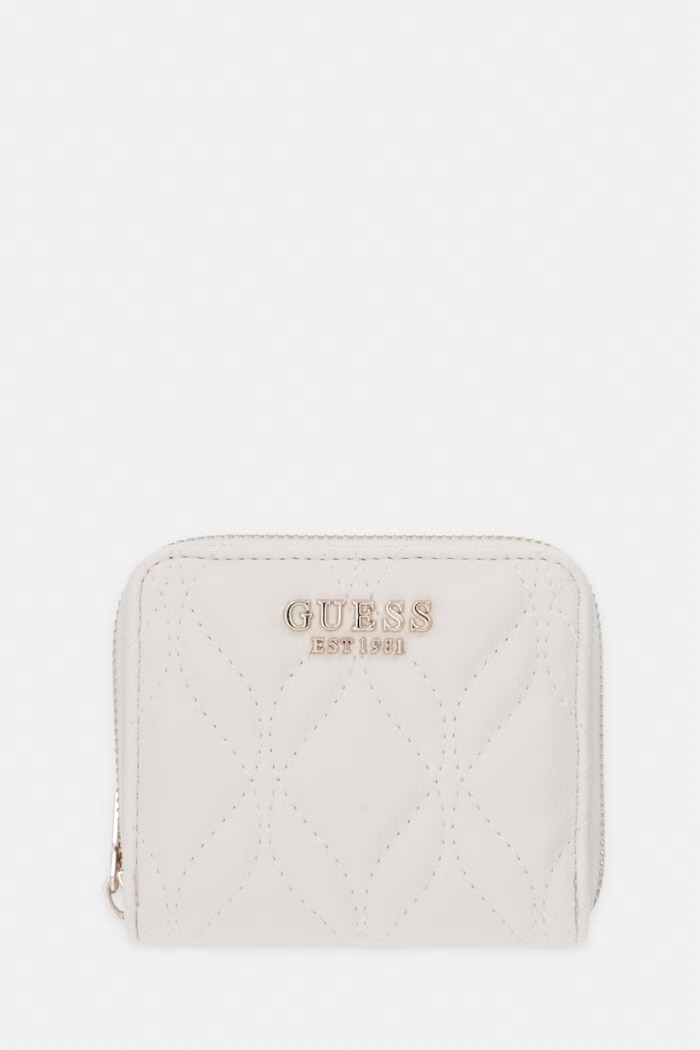 Guess portofel pentru femei, cu imitație de piele MAXINE bej SWQG97.33137