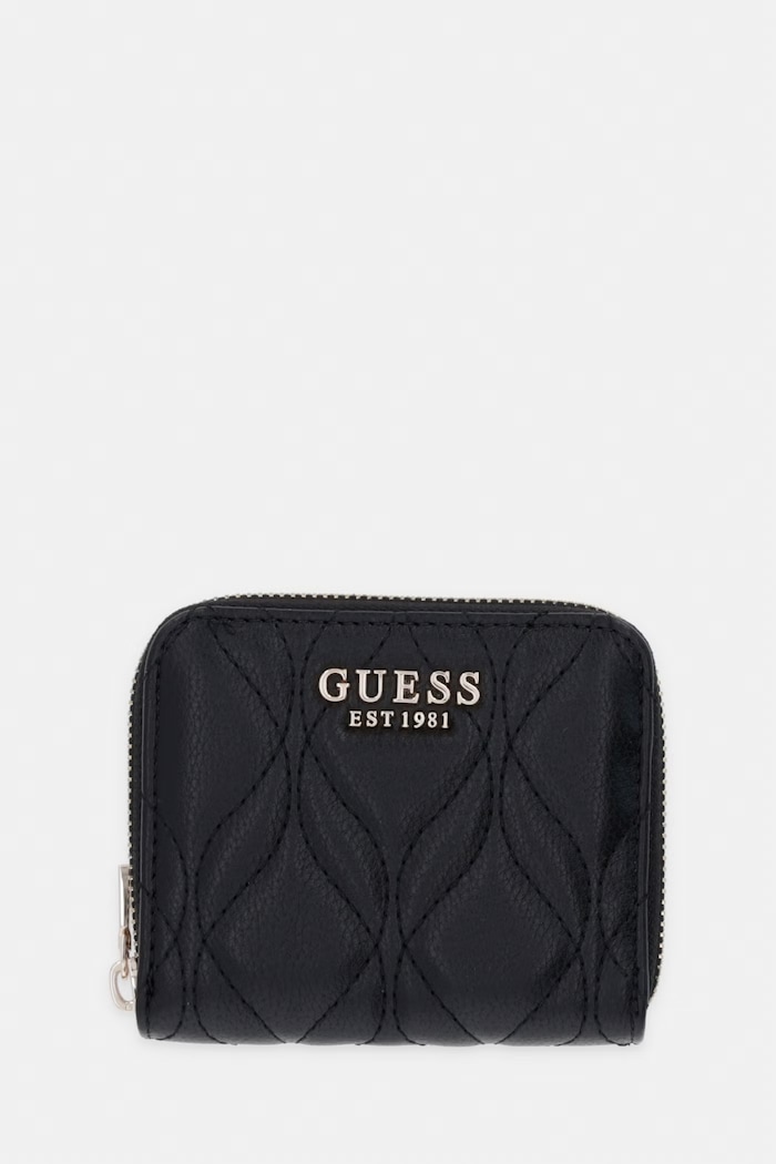 Guess portofel pentru femei, cu imitație de piele MAXINE negru SWQG97.33137