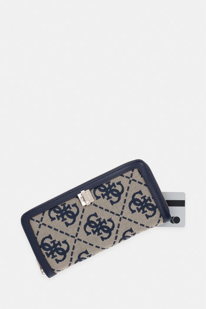 Guess πορτοφόλι γυναικείο AUDREY μπεζ SWJG97.55146