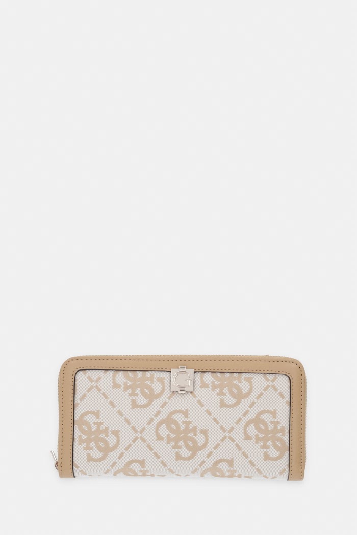 Guess πορτοφόλι γυναικείο AUDREY μπεζ SWJG97.55146