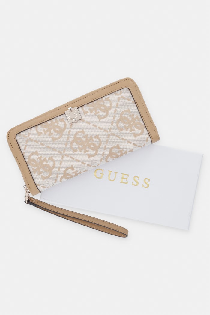 Guess πορτοφόλι γυναικείο AUDREY SWJG97.55146 μπεζ