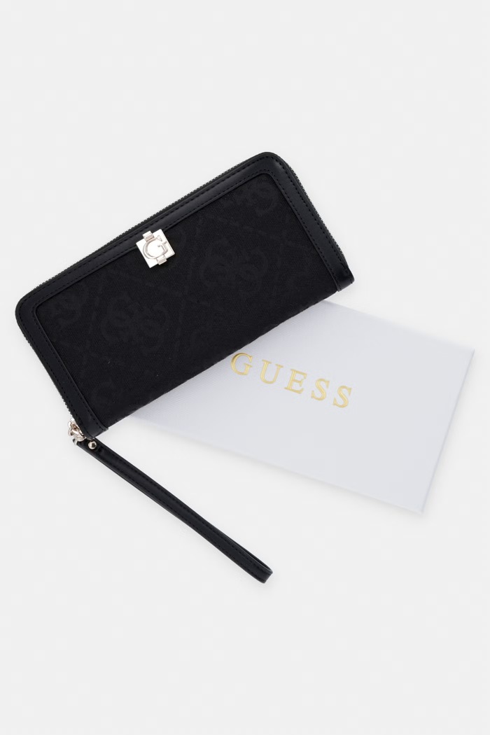 Guess πορτοφόλι γυναικείο AUDREY SWJG97.55146 μαύρο