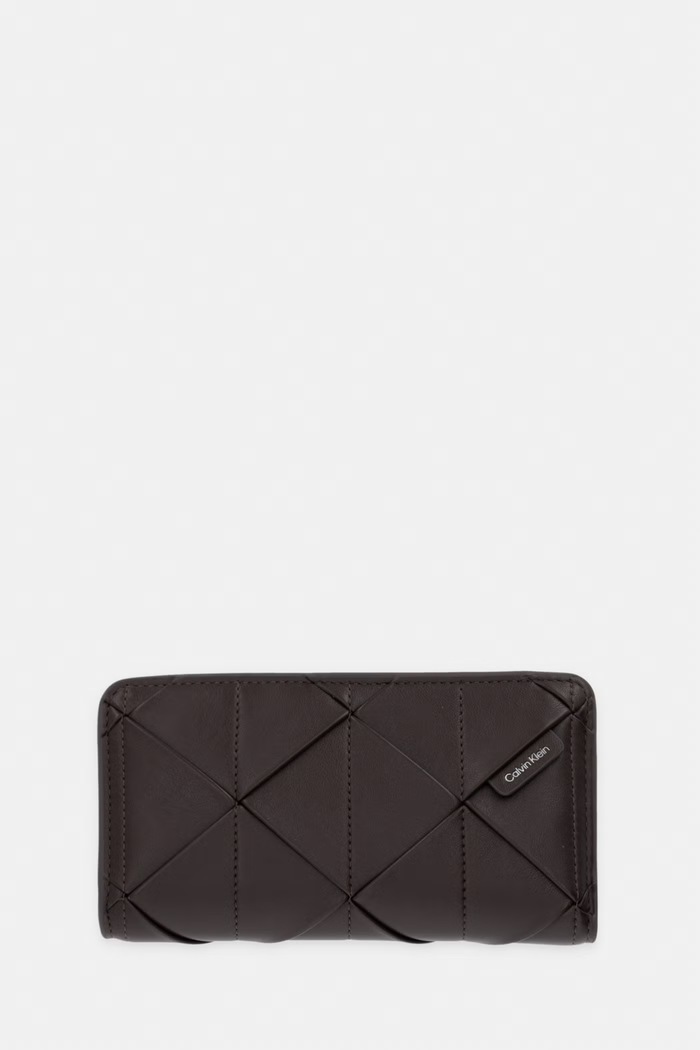 Calvin Klein portofel pentru femei, cu imitație de piele maro LV04F1221G