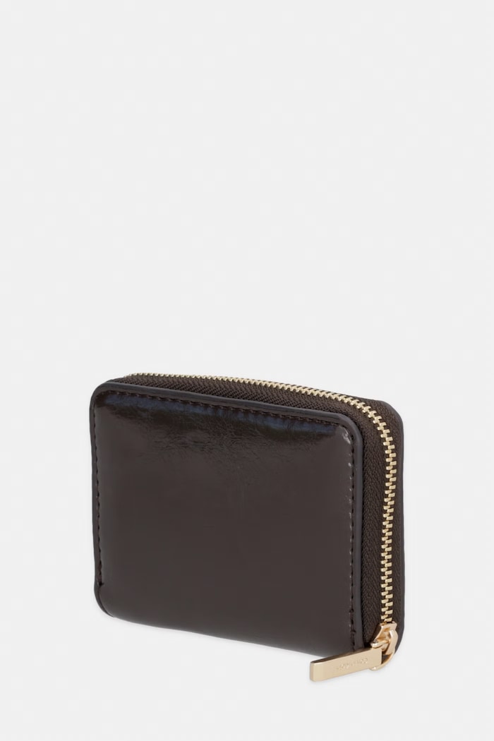 Calvin Klein portafoglio da donna in similpelle LV04F1201G marrone AW26