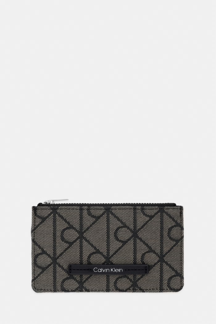 Calvin Klein portfel RFID damski beżowy LV04F1162G