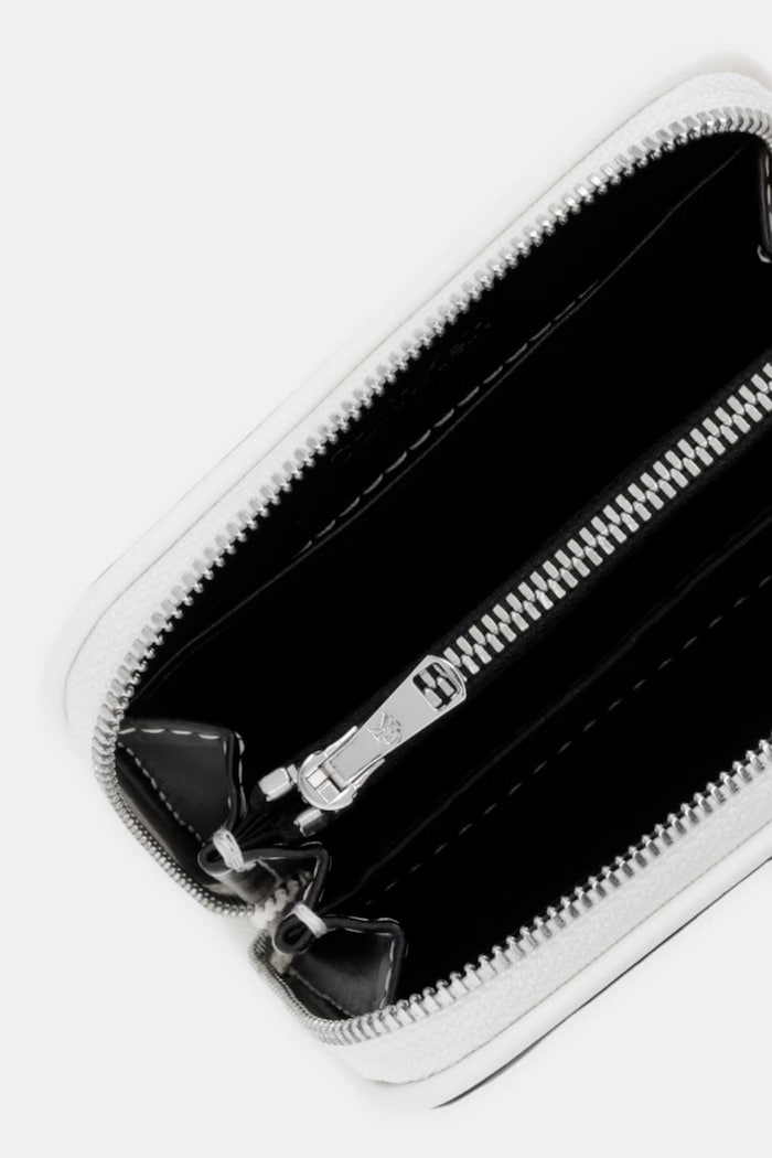 Accesorii Calvin Klein portofel pentru femei cu imitație de piele LV04F1143G negru
