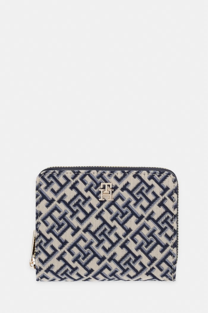 Tommy Hilfiger portfel damski beżowy AW0AW18759