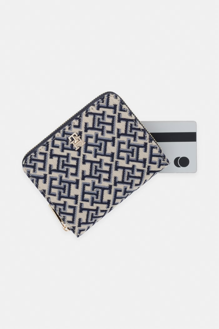Tommy Hilfiger portfel damski beżowy AW0AW18759