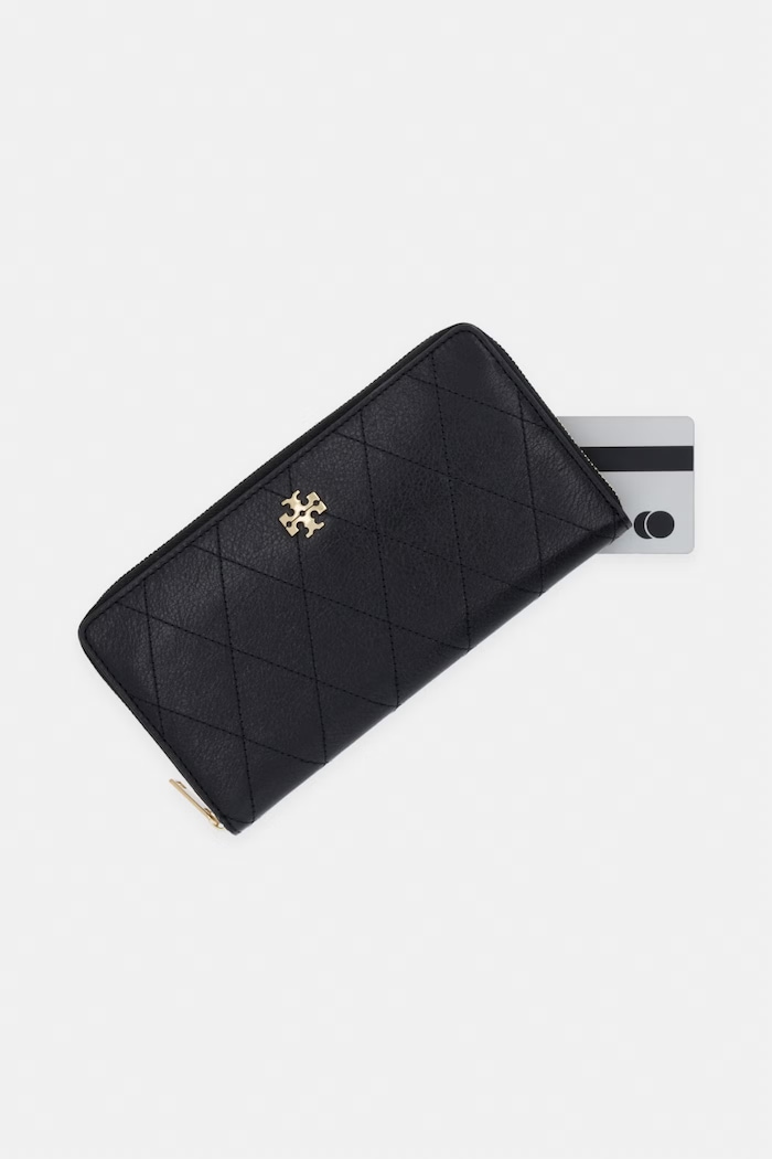 Tory Burch peňaženka dámska kožená Charlie čierna 186047
