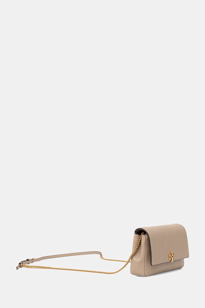 Tory Burch crossbody kabelka dámska kožená Charlie 186041 béžová AW26