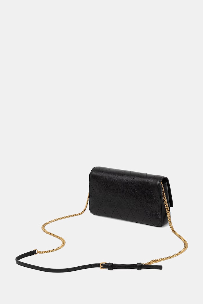 Akcesoria Tory Burch torebka crossbody damska skórzana Charlie 186041 czarny