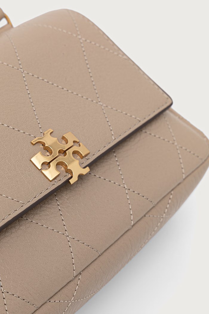 Torebka crossbody damska skórzana Charlie Tory Burch 186032 beżowy