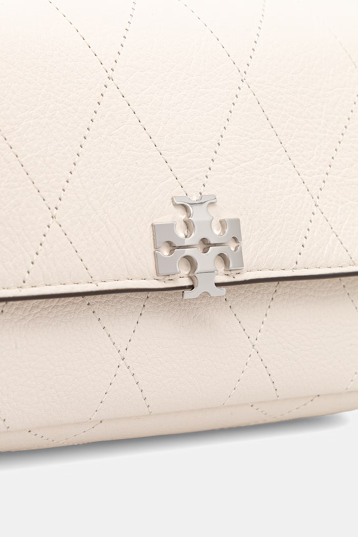 Tory Burch crossbody kabelka dámska kožená Charlie béžová 186032
