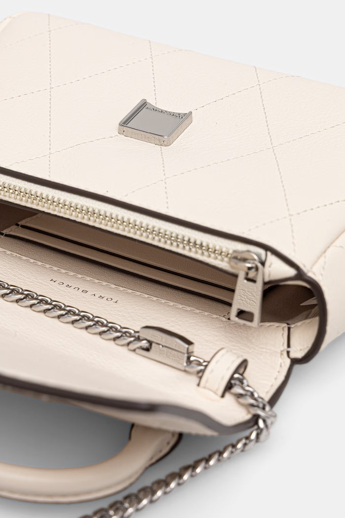 Tory Burch crossbody kabelka dámska kožená Charlie 186032 béžová