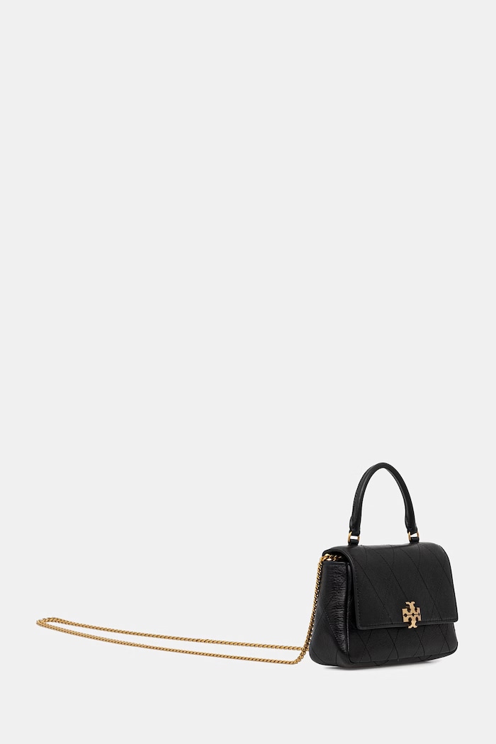 Tory Burch crossbody kabelka dámska kožená Charlie 186032 čierna AW26