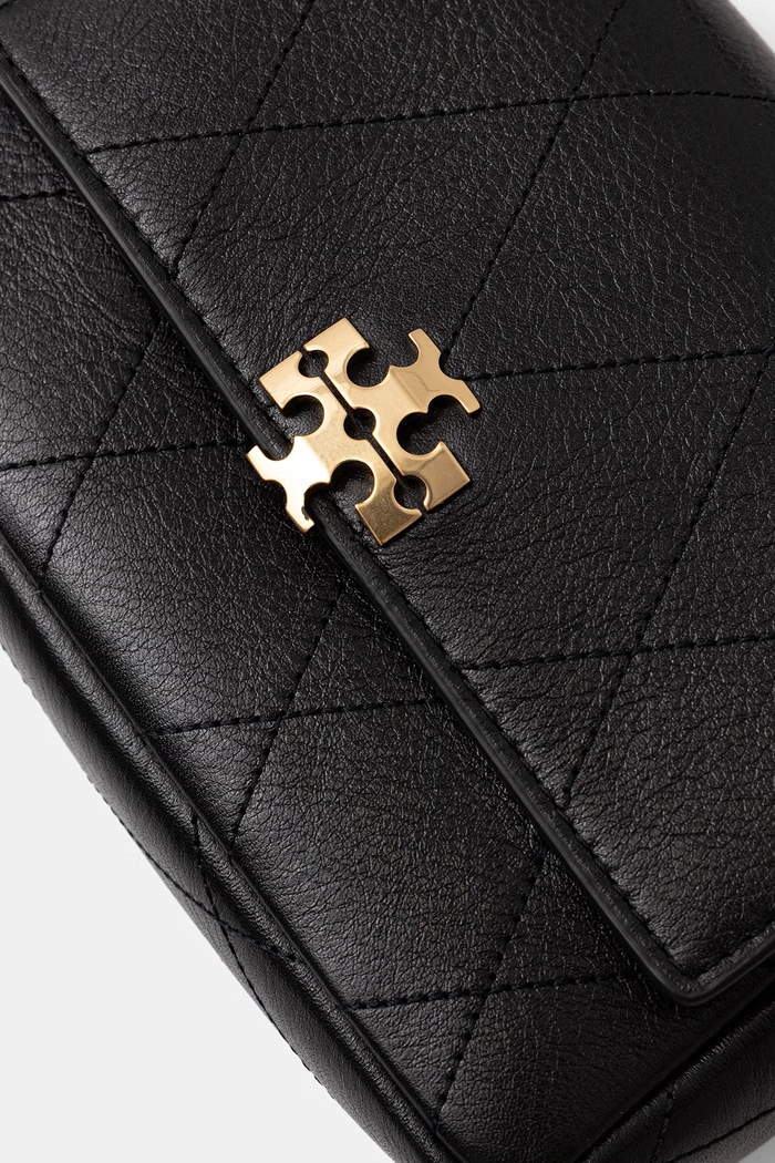 Tory Burch crossbody kabelka dámska kožená Charlie čierna 186032