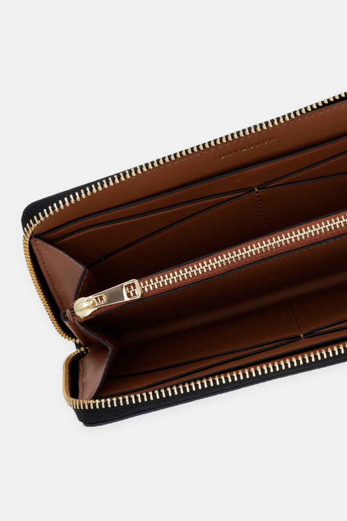 Doplnky Tory Burch peňaženka dámska kožená Romy 178974 čierna