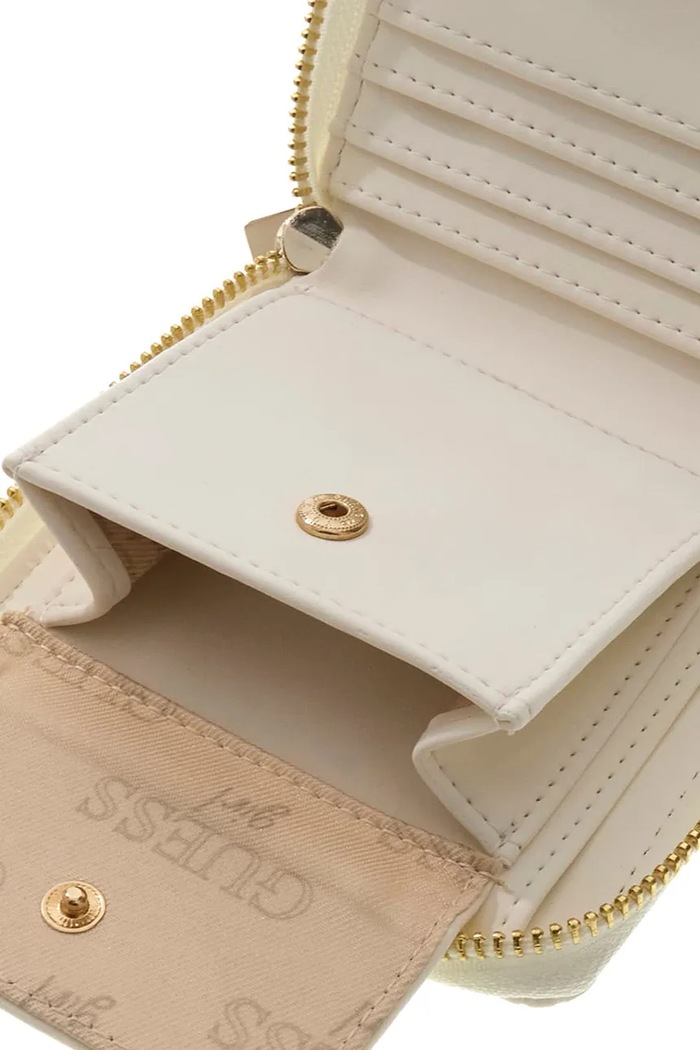 Portfel dziecięcy z imitacji skóry Guess beżowy J6BZ31.W4041.9BY2