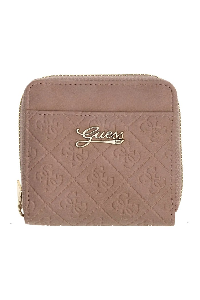 Guess Portfel dziecięcy z imitacji skóry różowy J6BZ31.W4041.9BY2