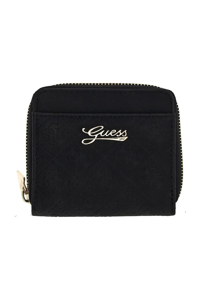 Guess Portfel dziecięcy z imitacji skóry czarny J6BZ31.W4041.9BY2