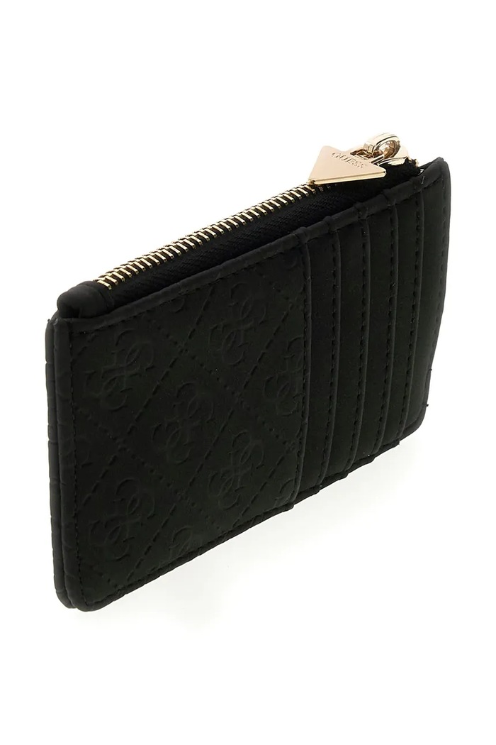 Guess Portfel dziecięcy z imitacji skóry J6BZ30.W4040.9BY2 czarny AW26