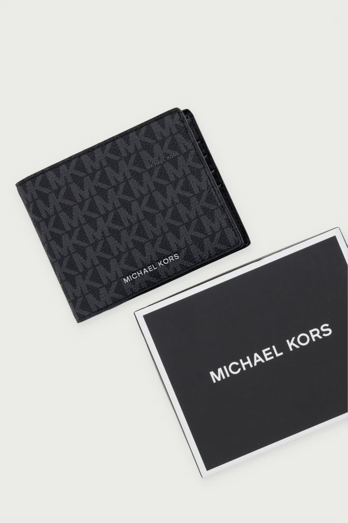 Michael Kors Portfel męski z imitacji skóry GREYSON 39F9LGYF2B
